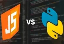 Explore How Javascript Python Defined Deno Supports? JavaScript vs Python Logo